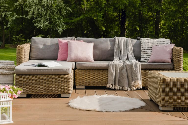 Coussins extérieur pour salon de jardin