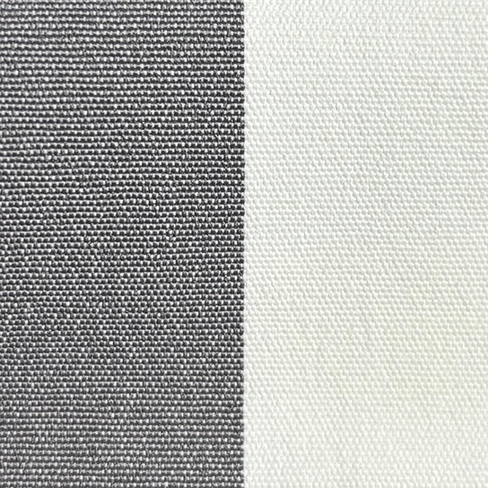 Tissu d'extérieur Polyskin Essentiel Rayé Granit DE1070